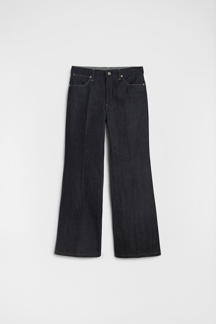 【送料&関税込】Jil Sander Flared Pants JIL SANDER Cropped floral-jacquard flared pants | NET-A-PORTER