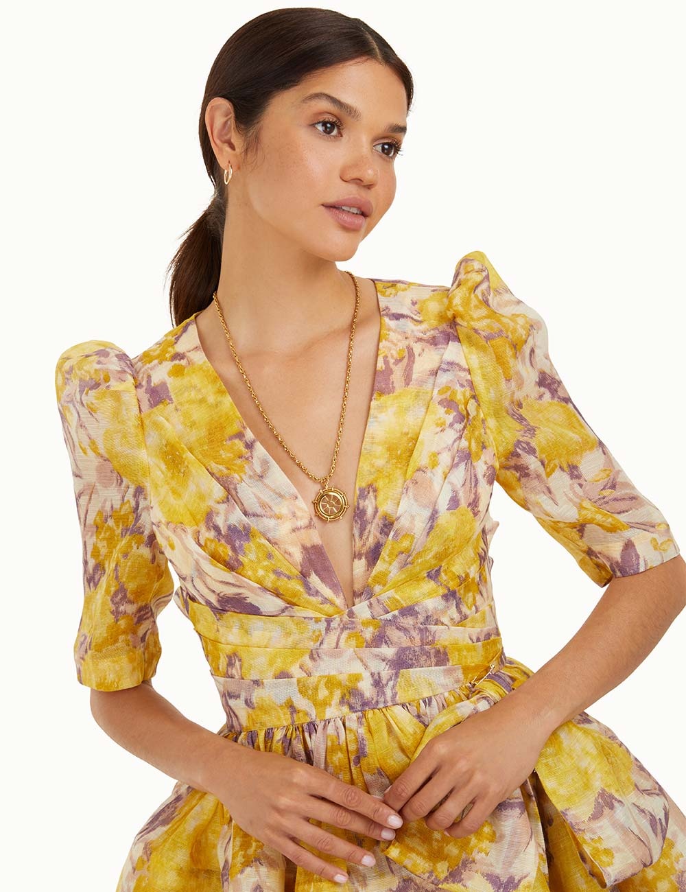 MID LENGTH COIN NECKLACE - 4
