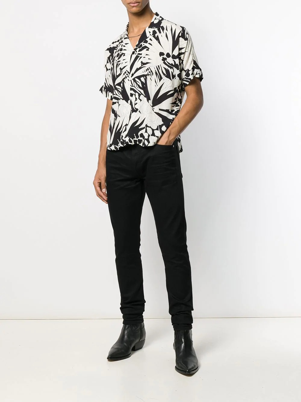 Jungle Flower print shirt - 2