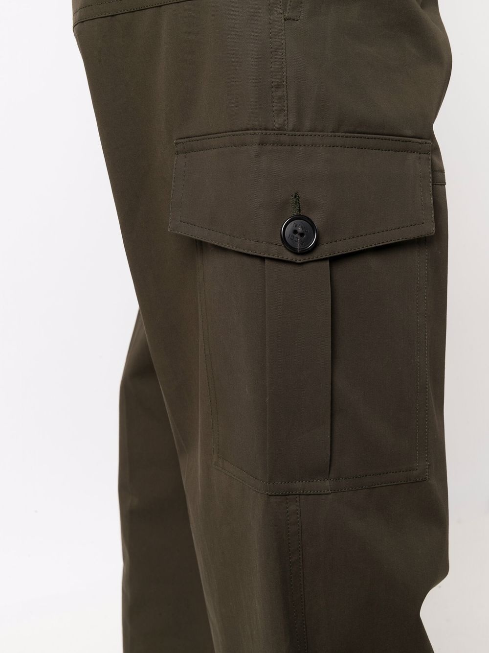 wide-leg cargo trousers - 5