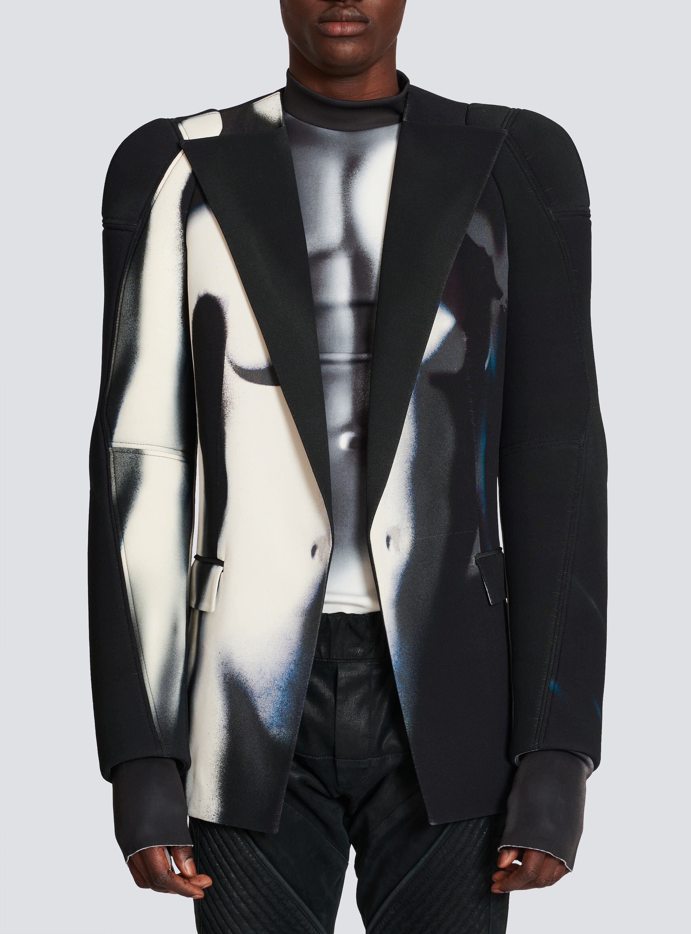 Blazer with body print - 5