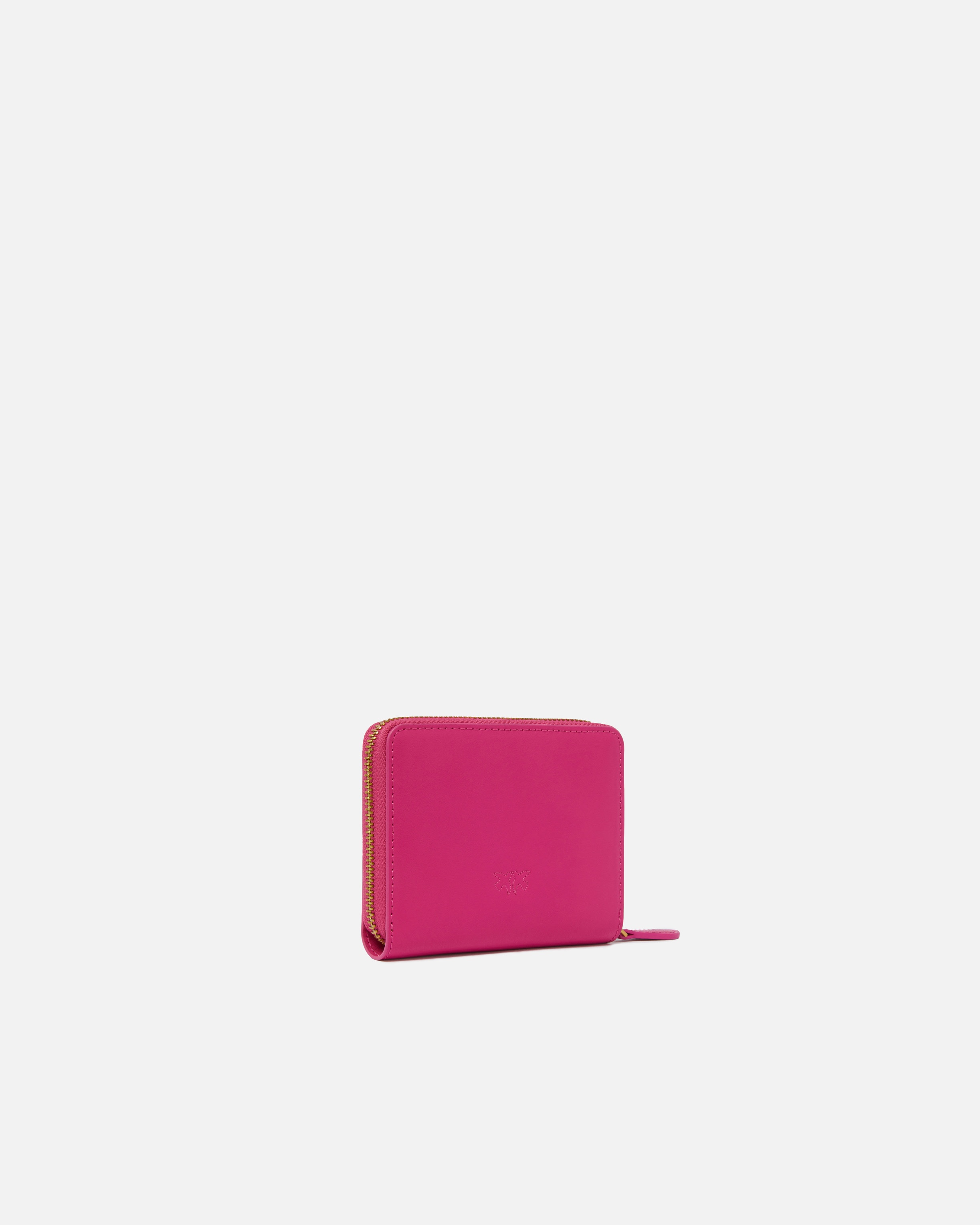 SQUARE LEATHER ZIP-AROUND PURSE - 2