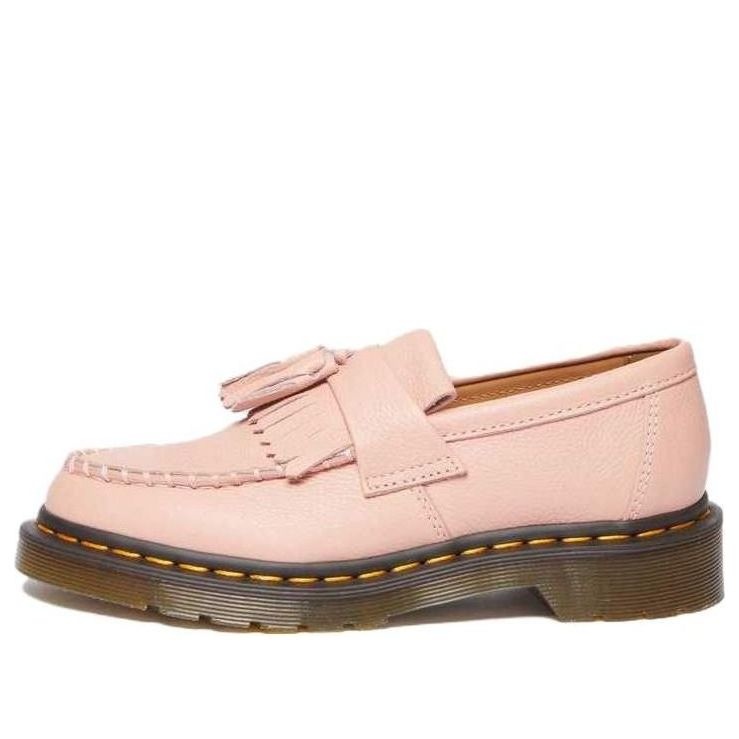 (WMNS) Dr.Martens Adrian Virginia Leather Tassel Loafers 'Peach Beige' 22760329 - 1