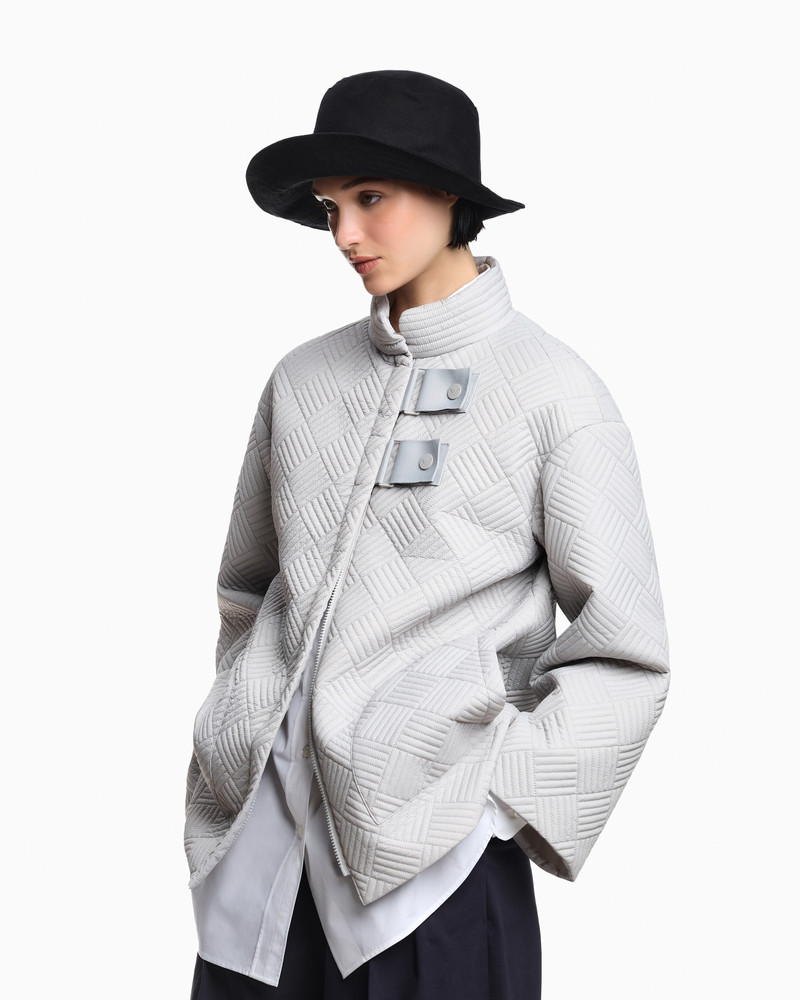 EMPORIO ARMANI ASV NYLON PADDED PEA COAT outlook