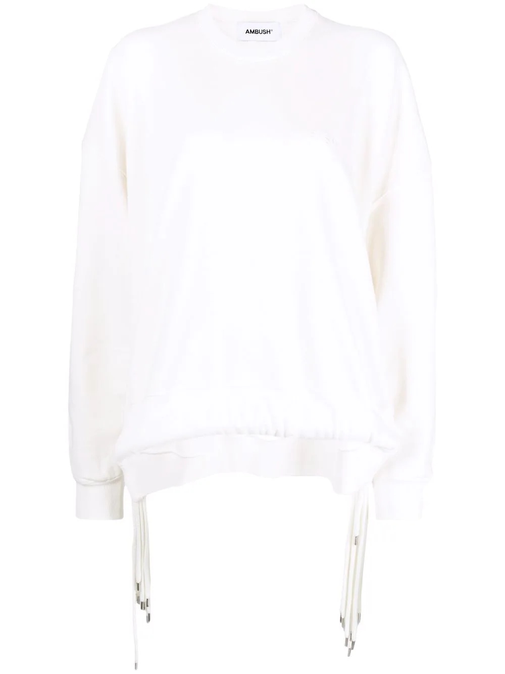 multi-cord crew-neck sweatshirt - 1