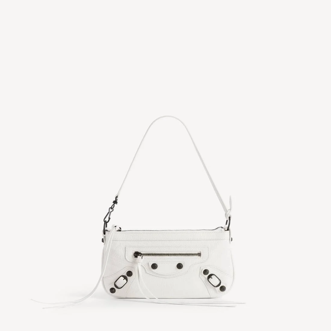 Women's Le City Pouch On Strap in Optic White - 1