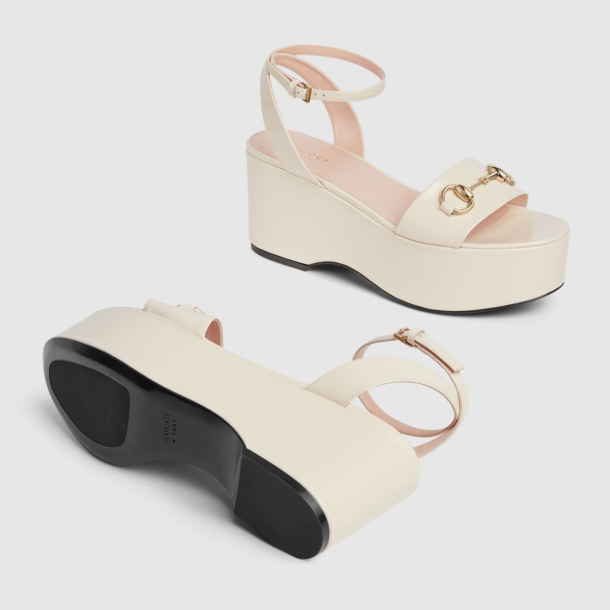 Women's Horsebit flatform sandal - 5