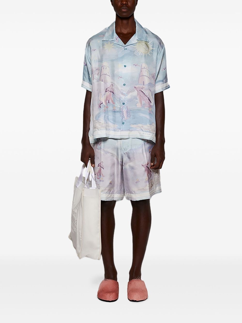 silk shorts - 2