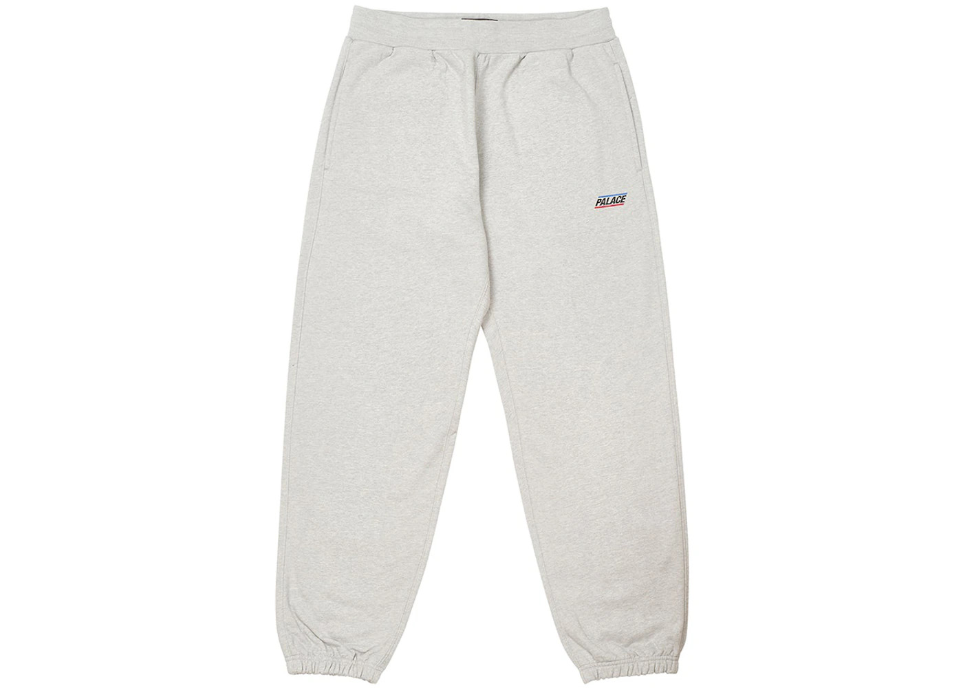 Palace Basically A Jogger (SS24) Grey Marl - 1