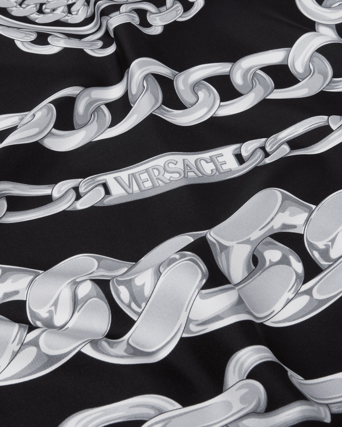 Medusa Chains Large Silk Foulard 34.4" - 2