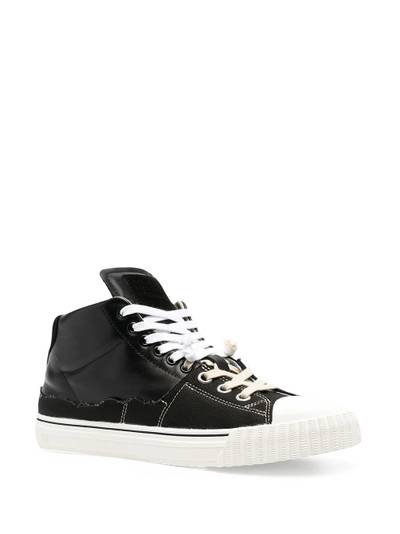 Maison Margiela x Converse high-top sneakers outlook