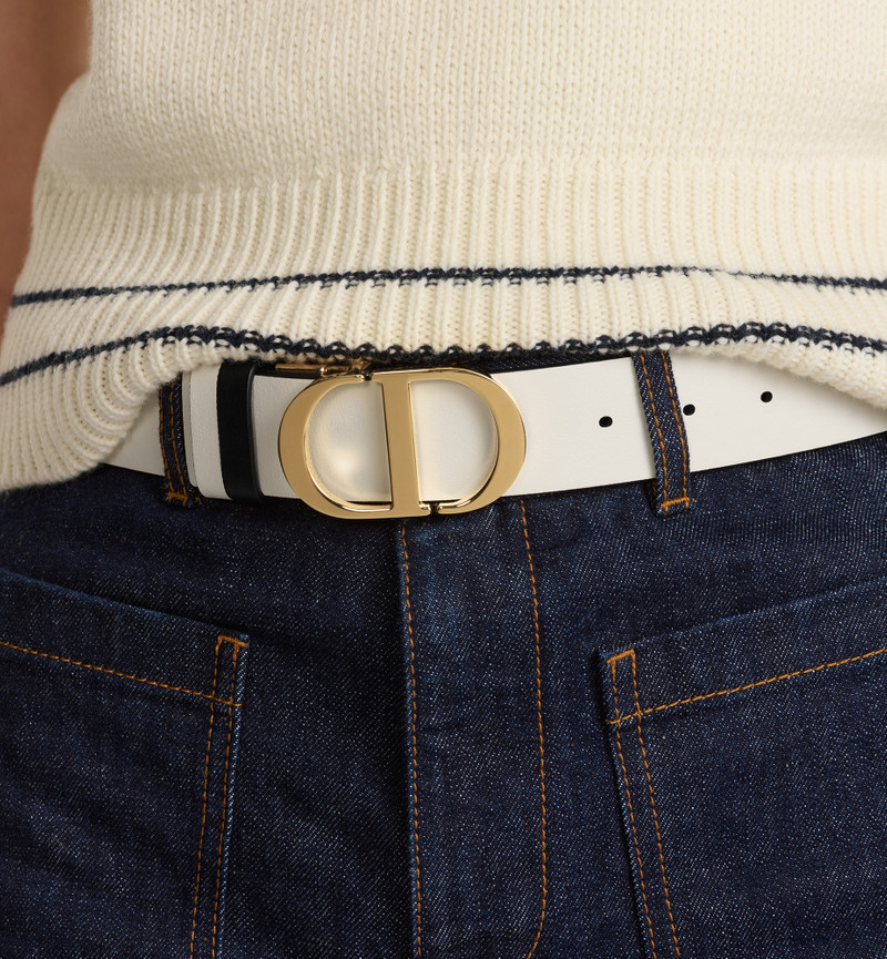 Dior 30 Montaigne Reversible Belt outlook