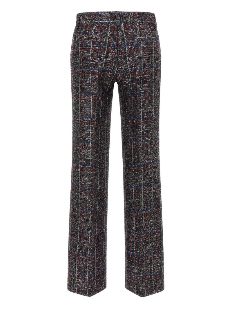 Missoni tartan patterned trousers outlook