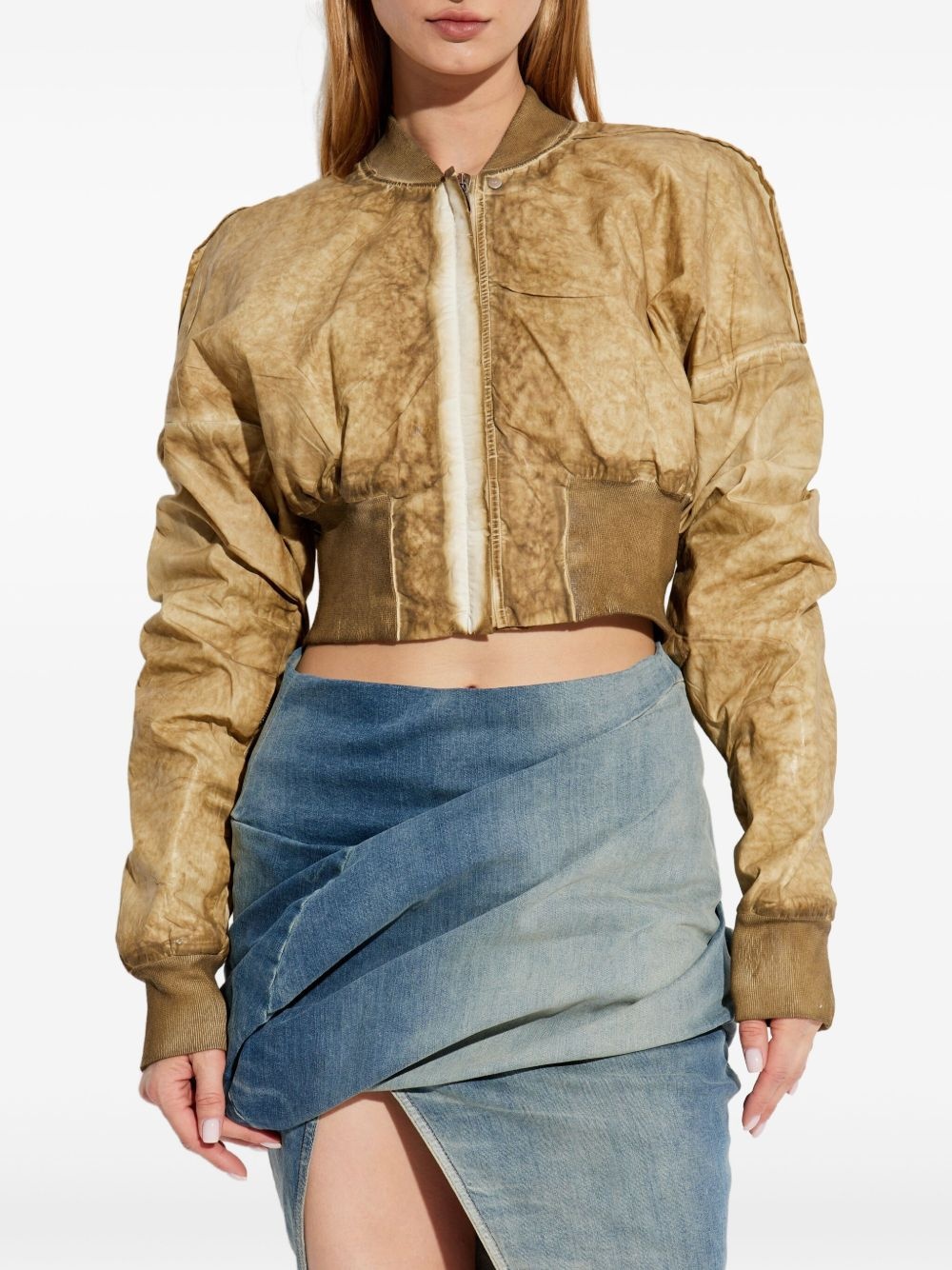 Collage cropped jacket - 3