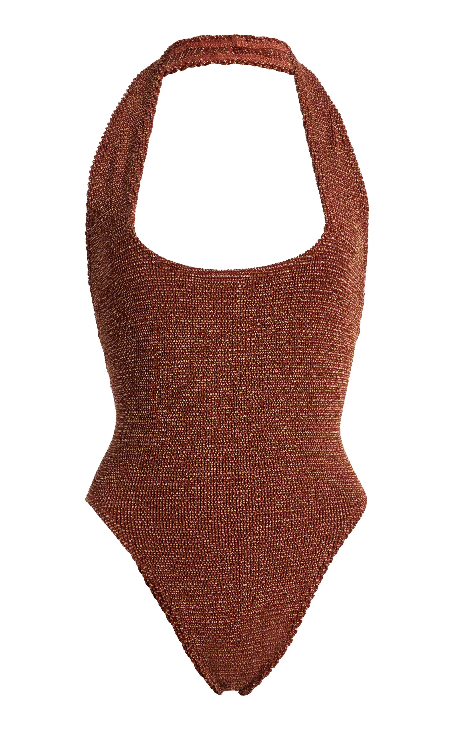 Ava One-Piece Swimsuit brown - 1