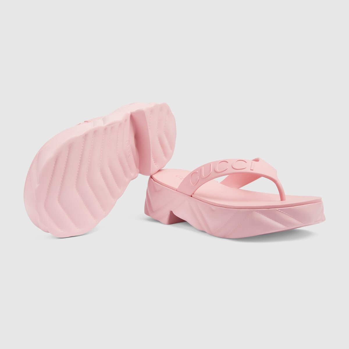 Women's thong platform sandal - 6