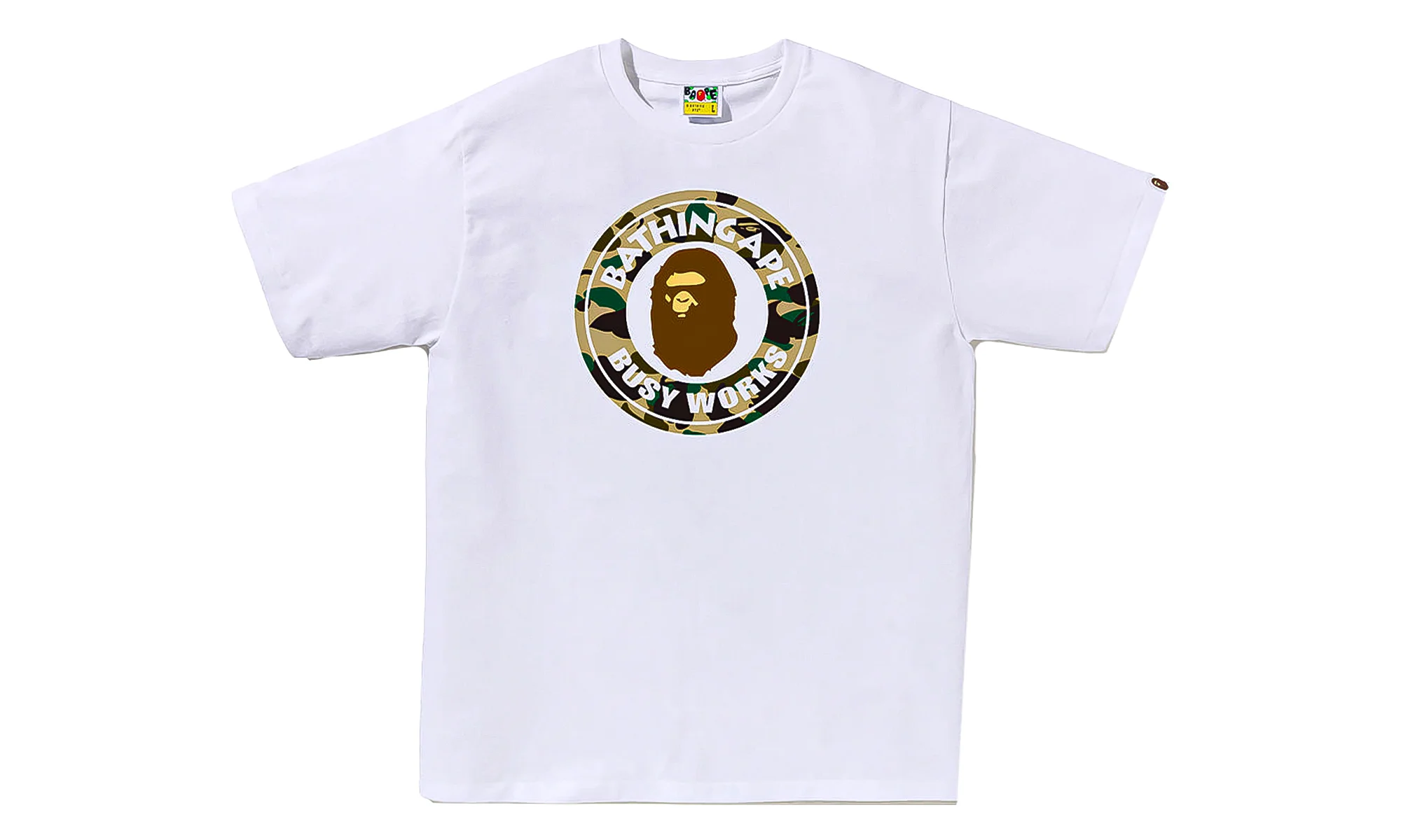 1st Camo Busy Works Tee "White / Camo" 0ZXTEM014101Q WHR - 1