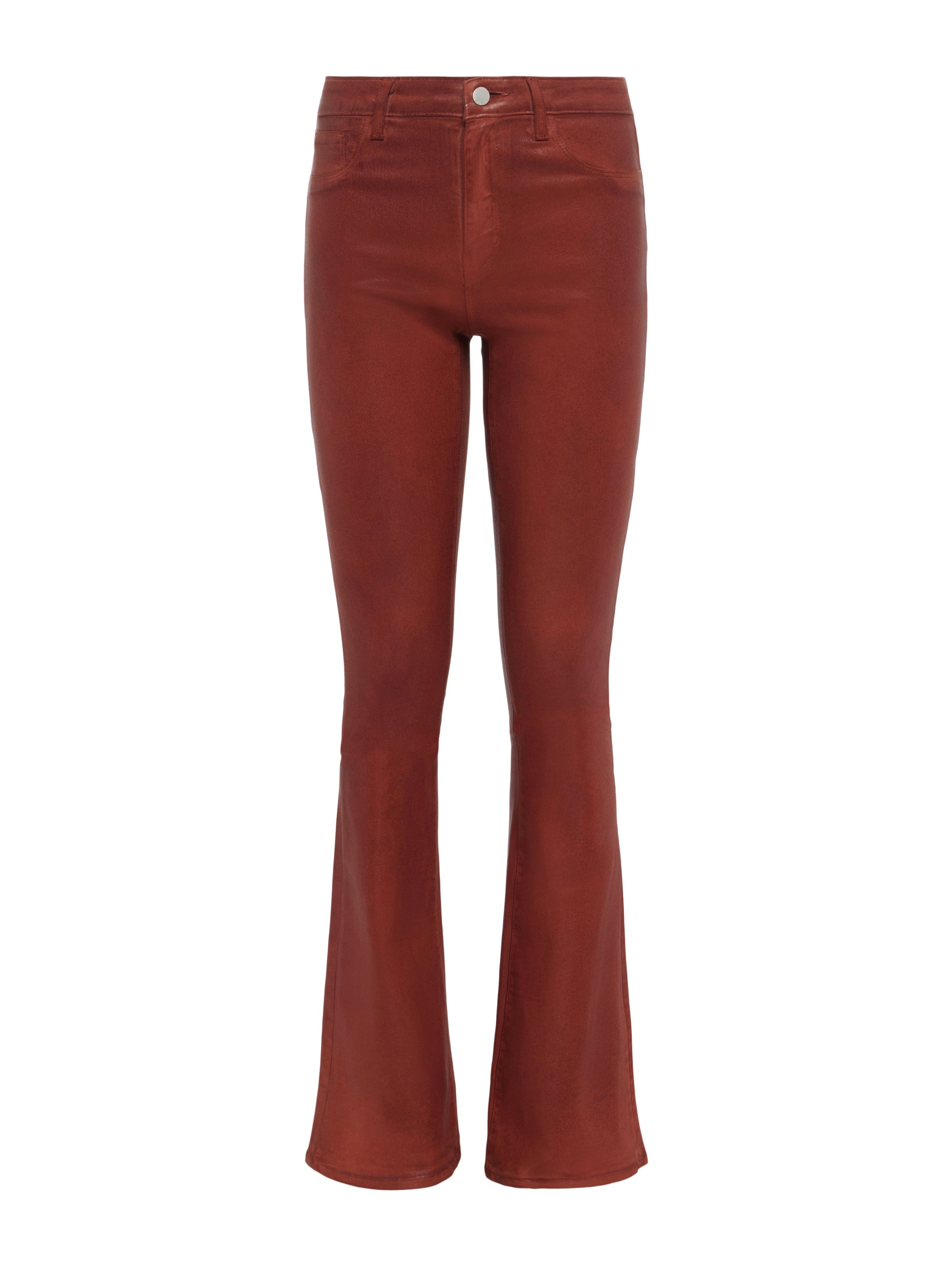 Marty Coated Flare Jean - 1