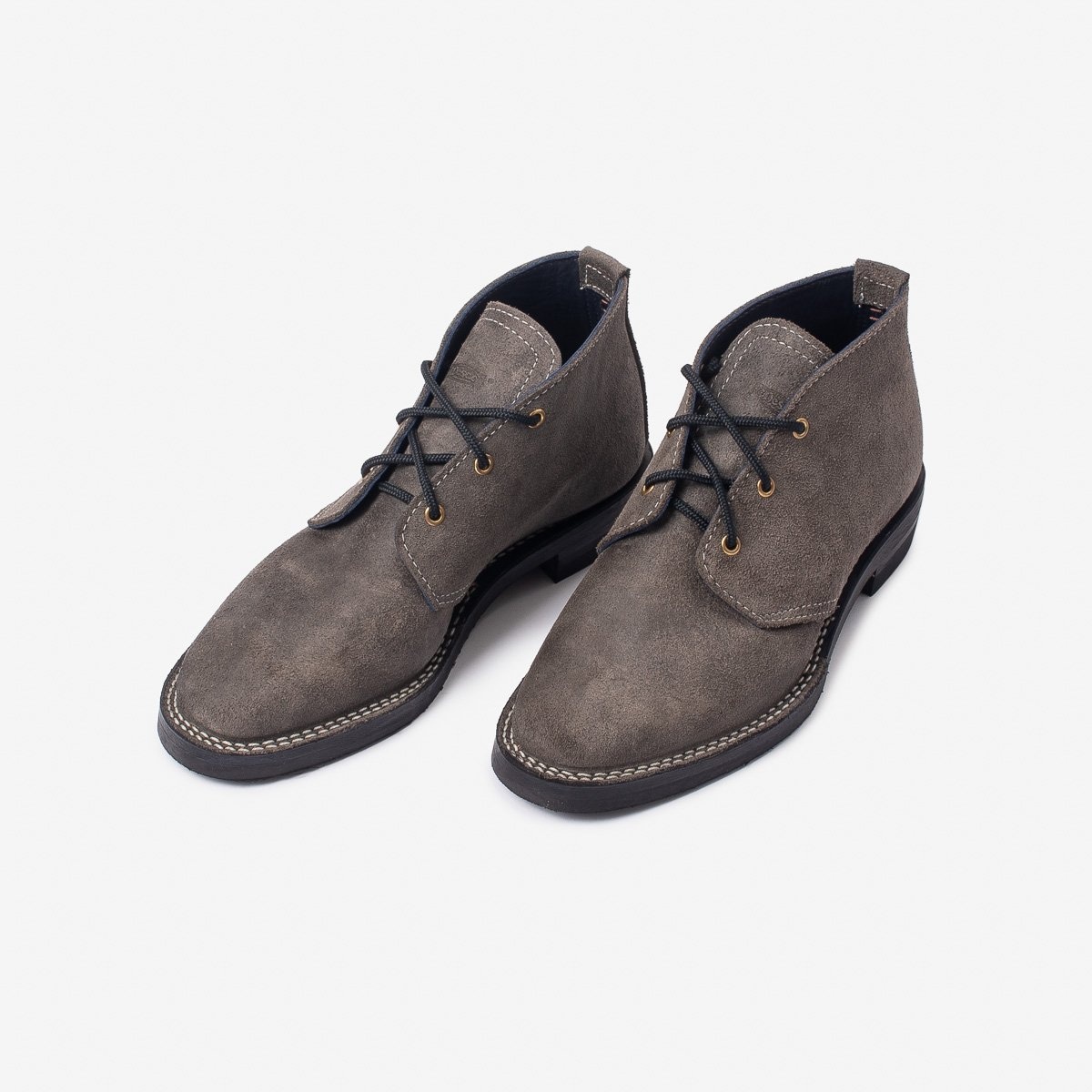 Iron Heart Int'l x Wesco® - Chukka Boot - Charcoal Roughout - 6