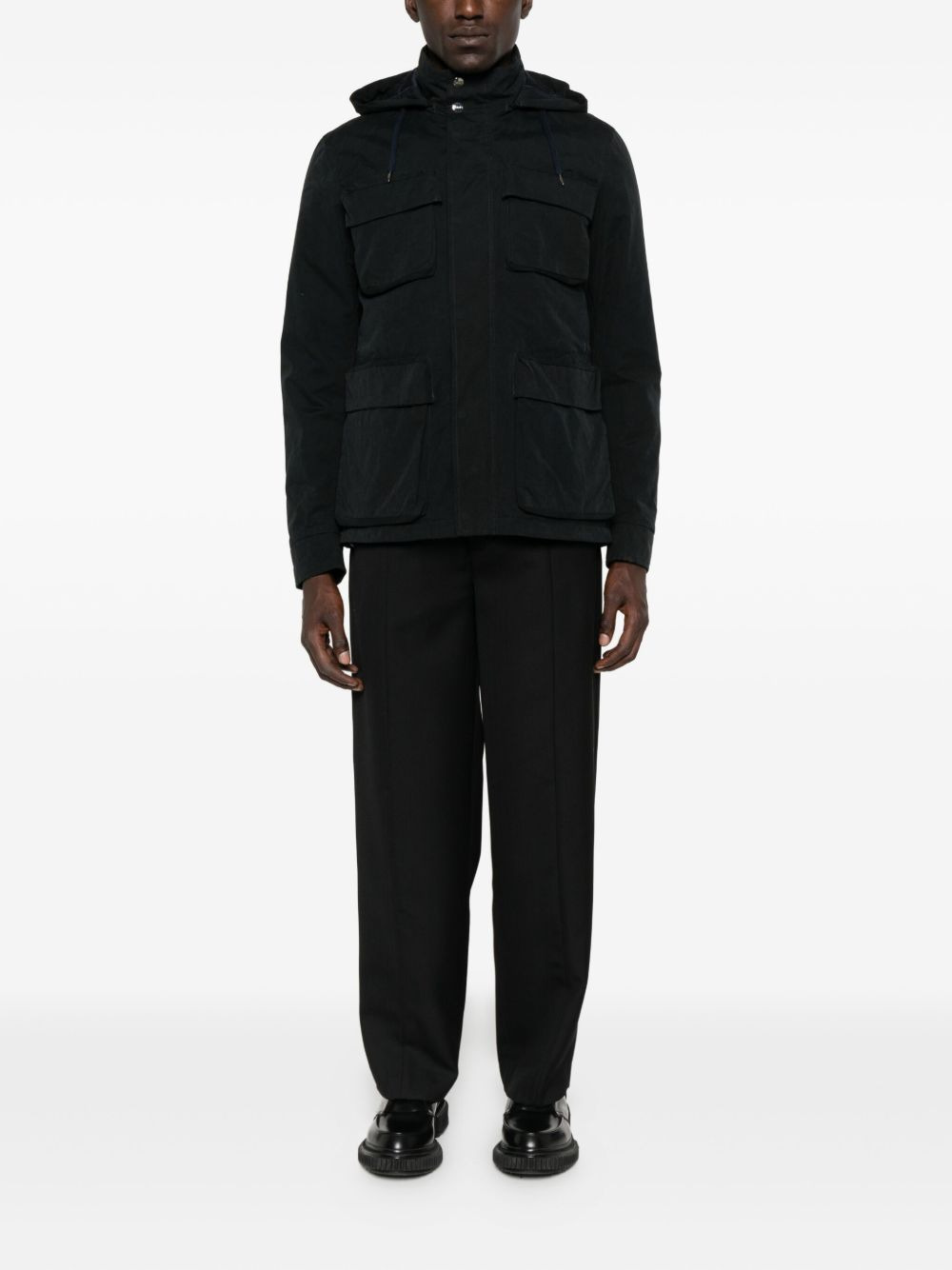 hooded pocket jacket - 2