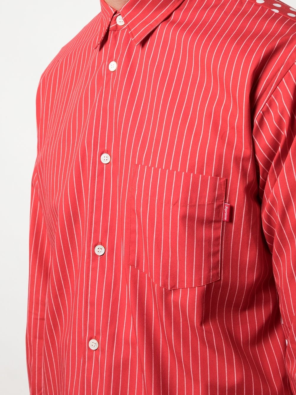 x CDG striped shirt - 5