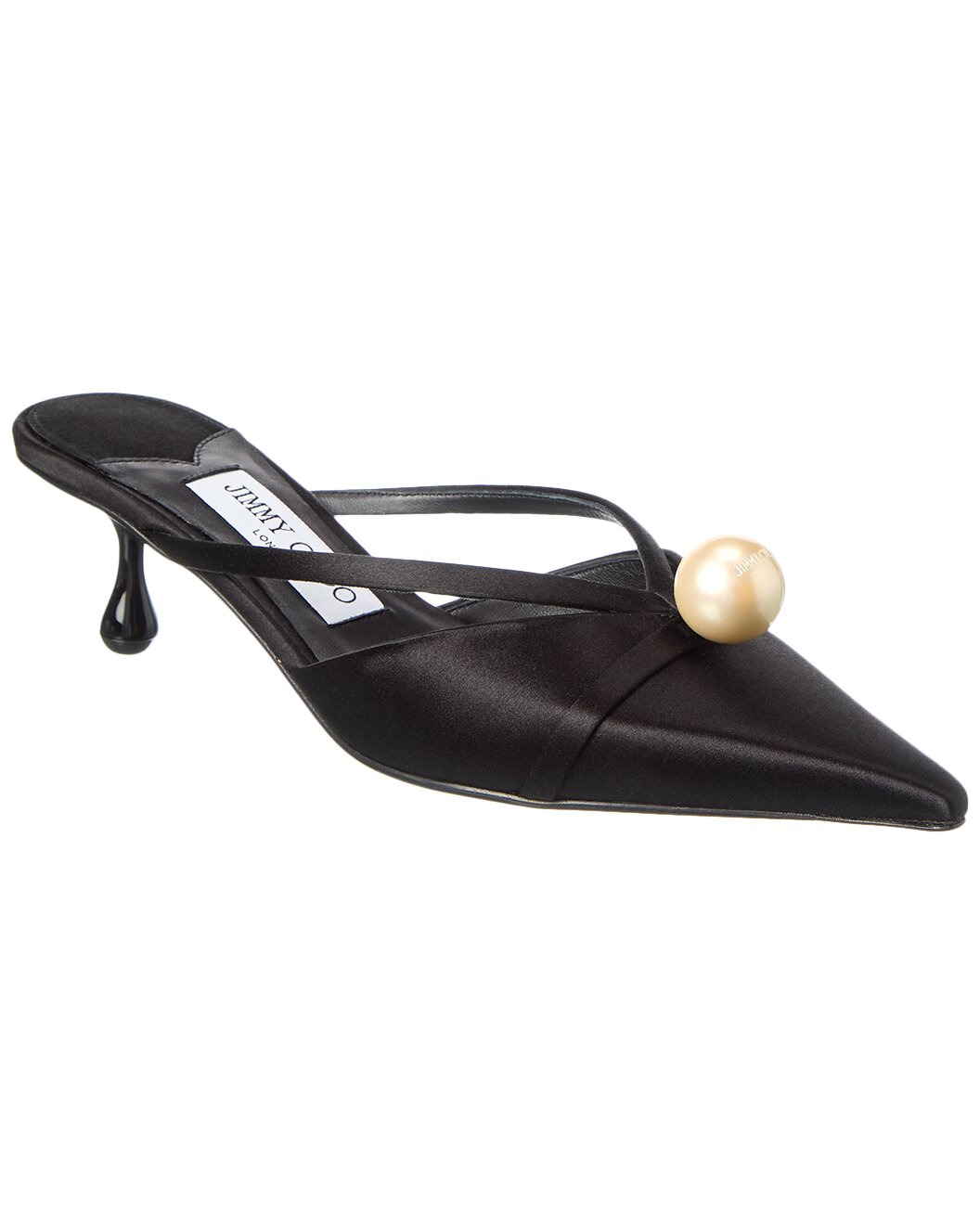 Jimmy Choo Sana 50 Satin Mule - 1