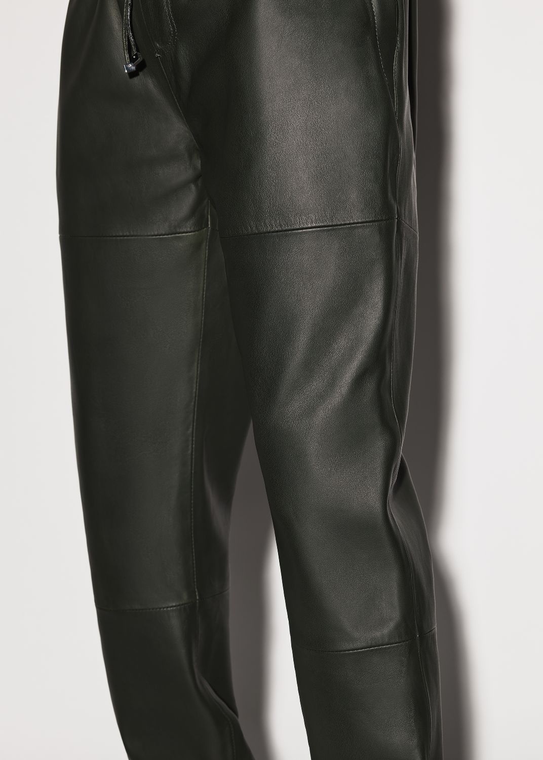 LEATHER JOGGER - 6