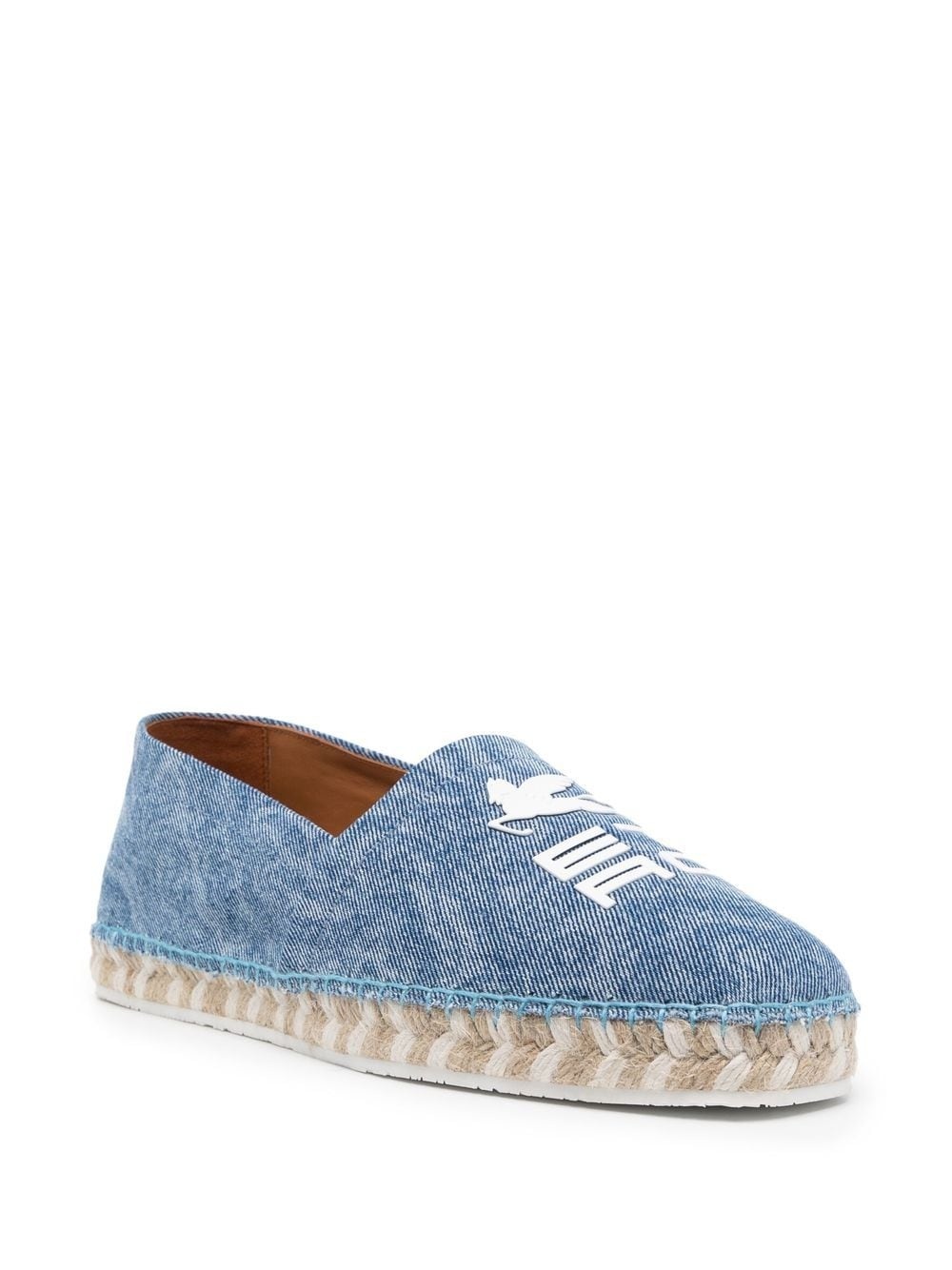 raffia sole logo espadrilles - 2