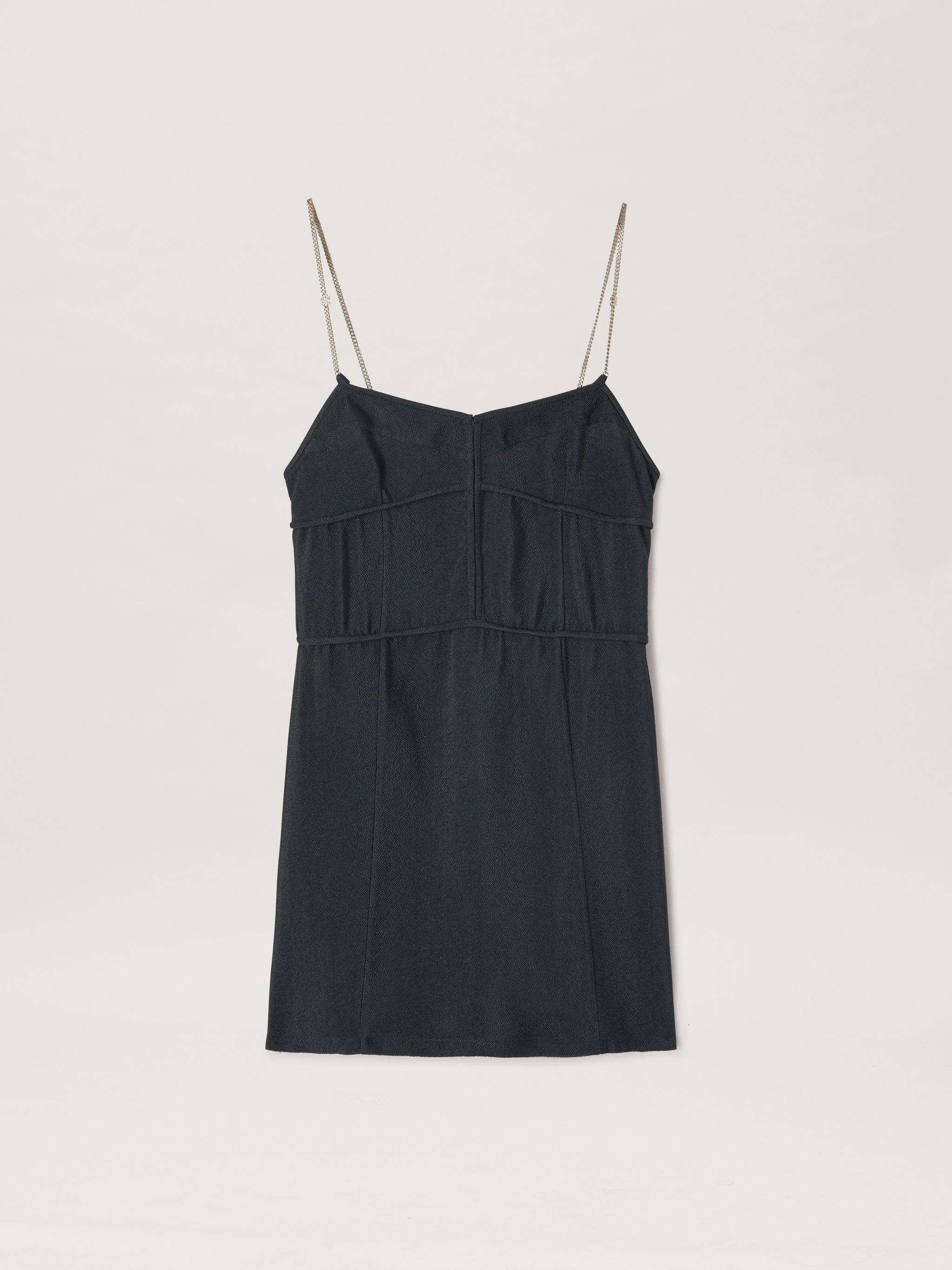 Chain Straps Slip Dress - 1