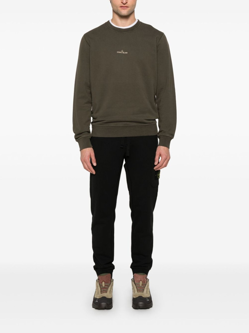 Stone Island logo-print sweatshirt outlook