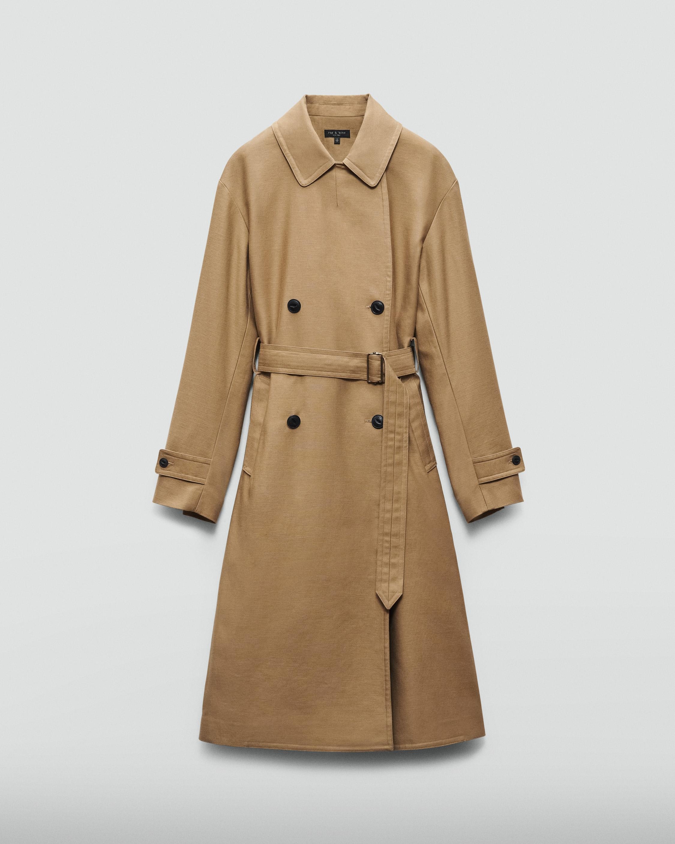 Theresa Cotton Trench Coat
Relaxed Fit - 1