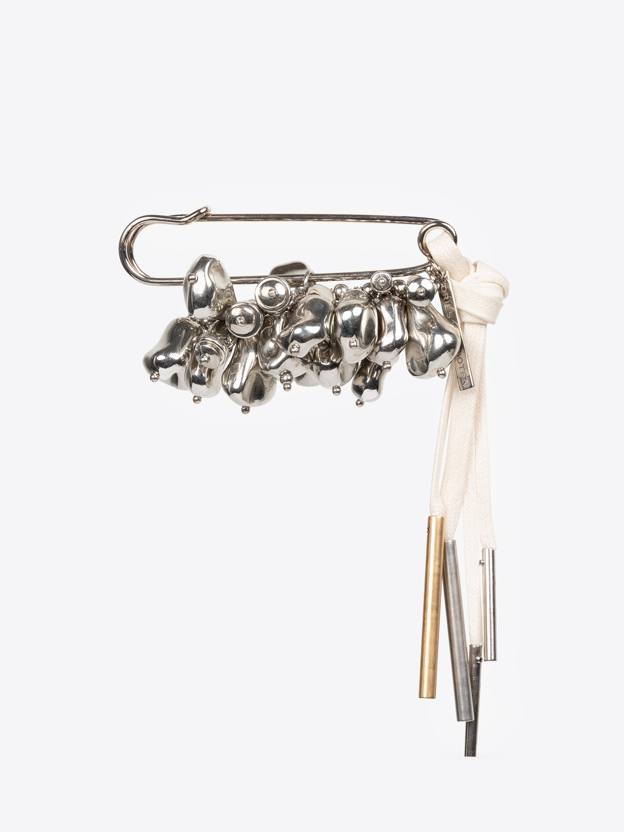 LARGE EMBELLISHED PIN BROOCH - 2