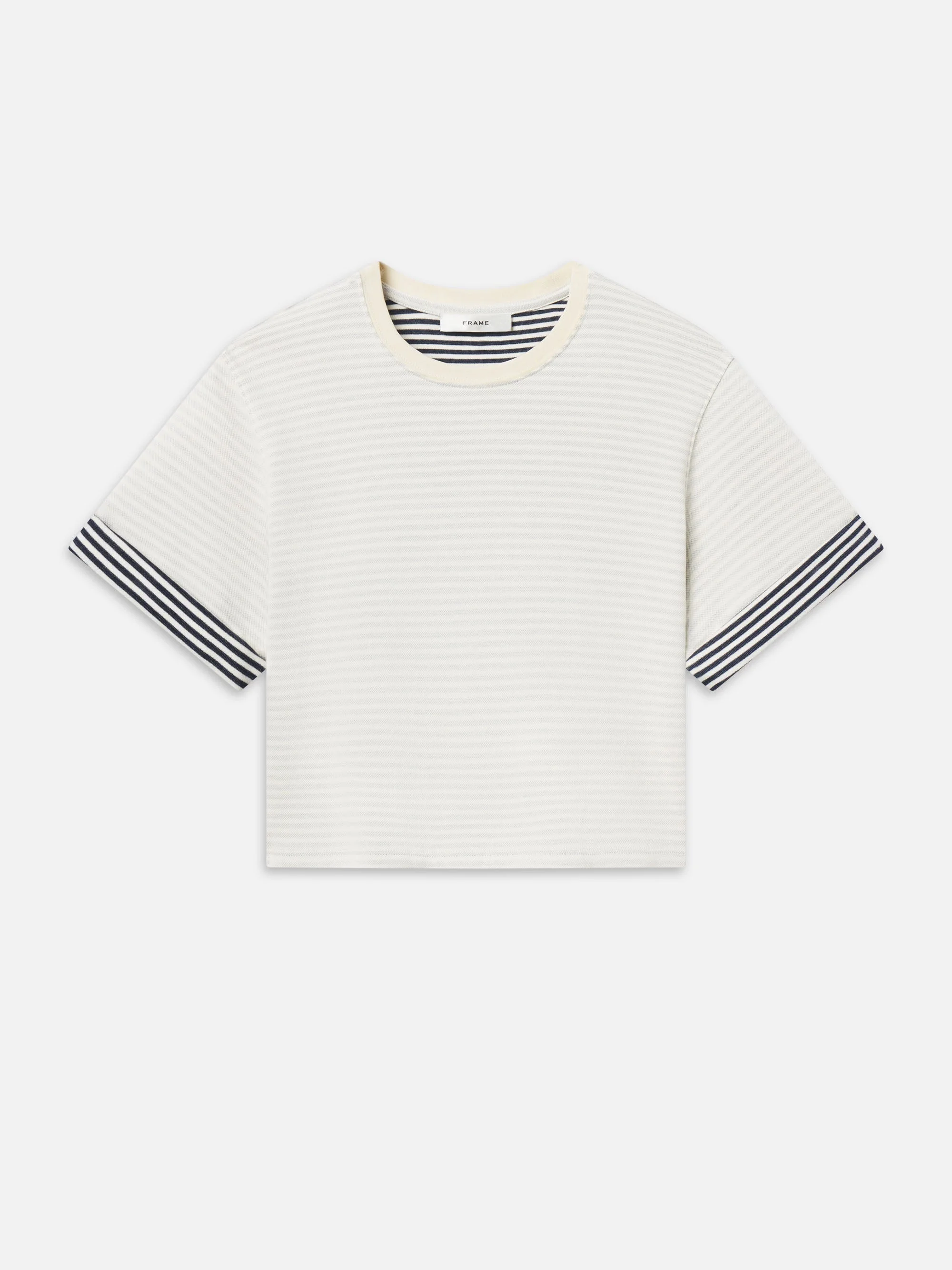 The Stripe Cuff Top - 1
