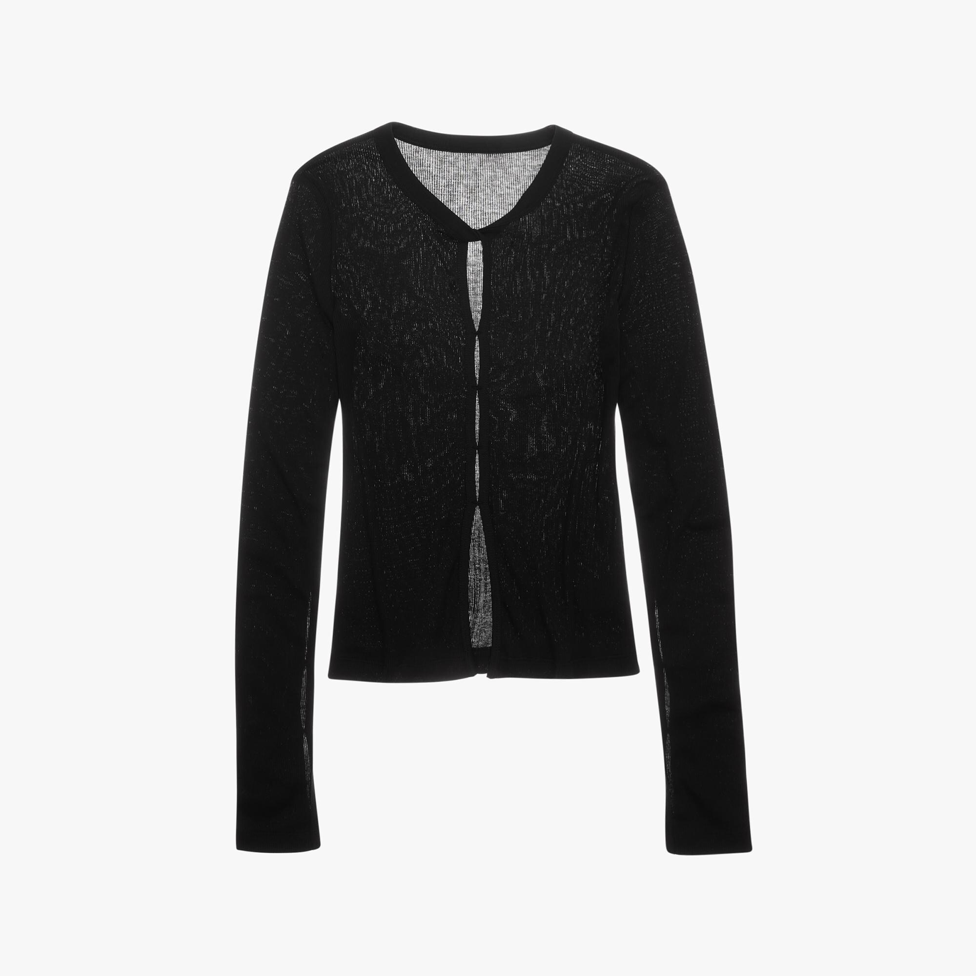 SLASH LONG SLEEVE TOP - 1