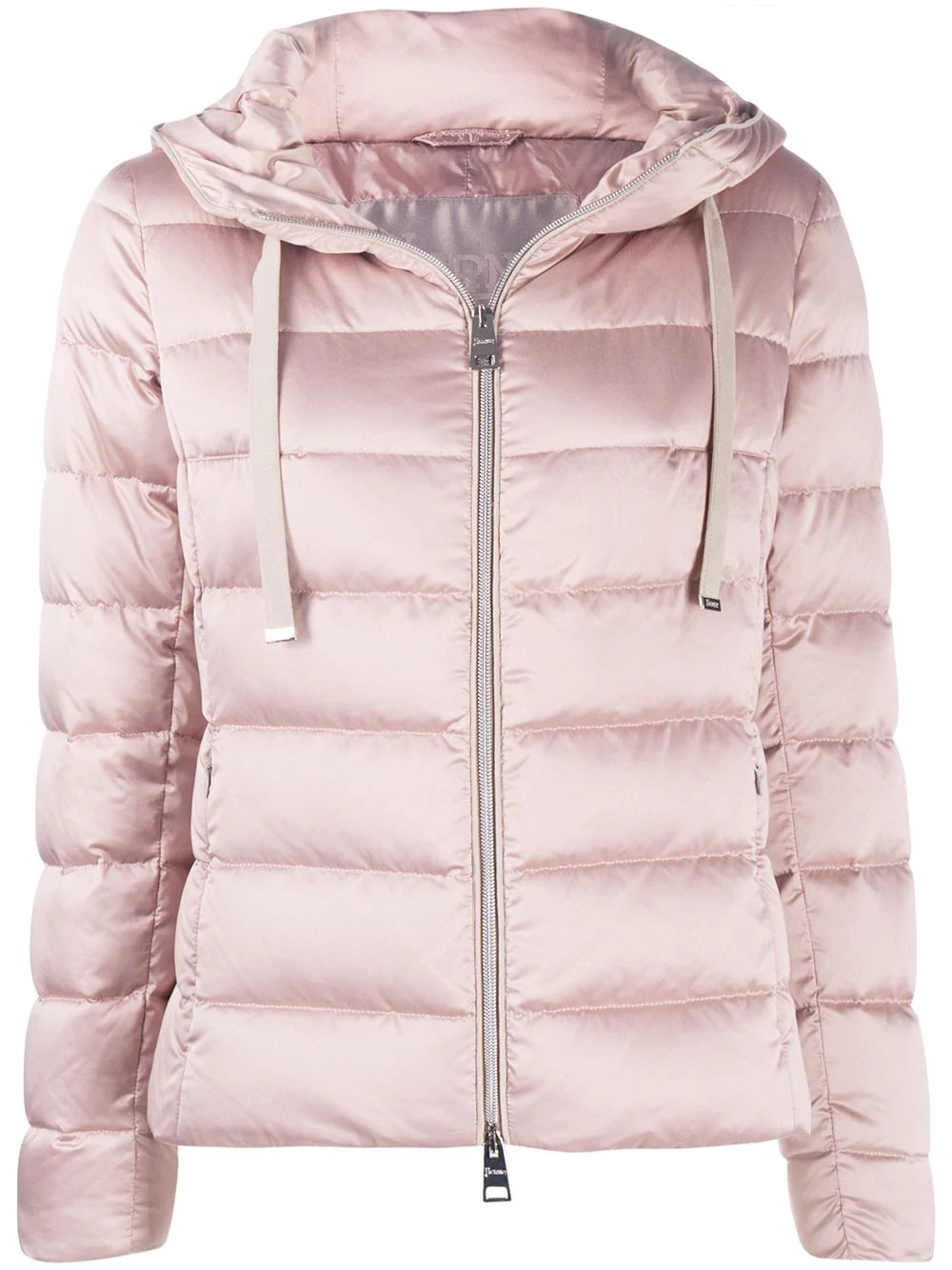 hooded puffer jacket - 1