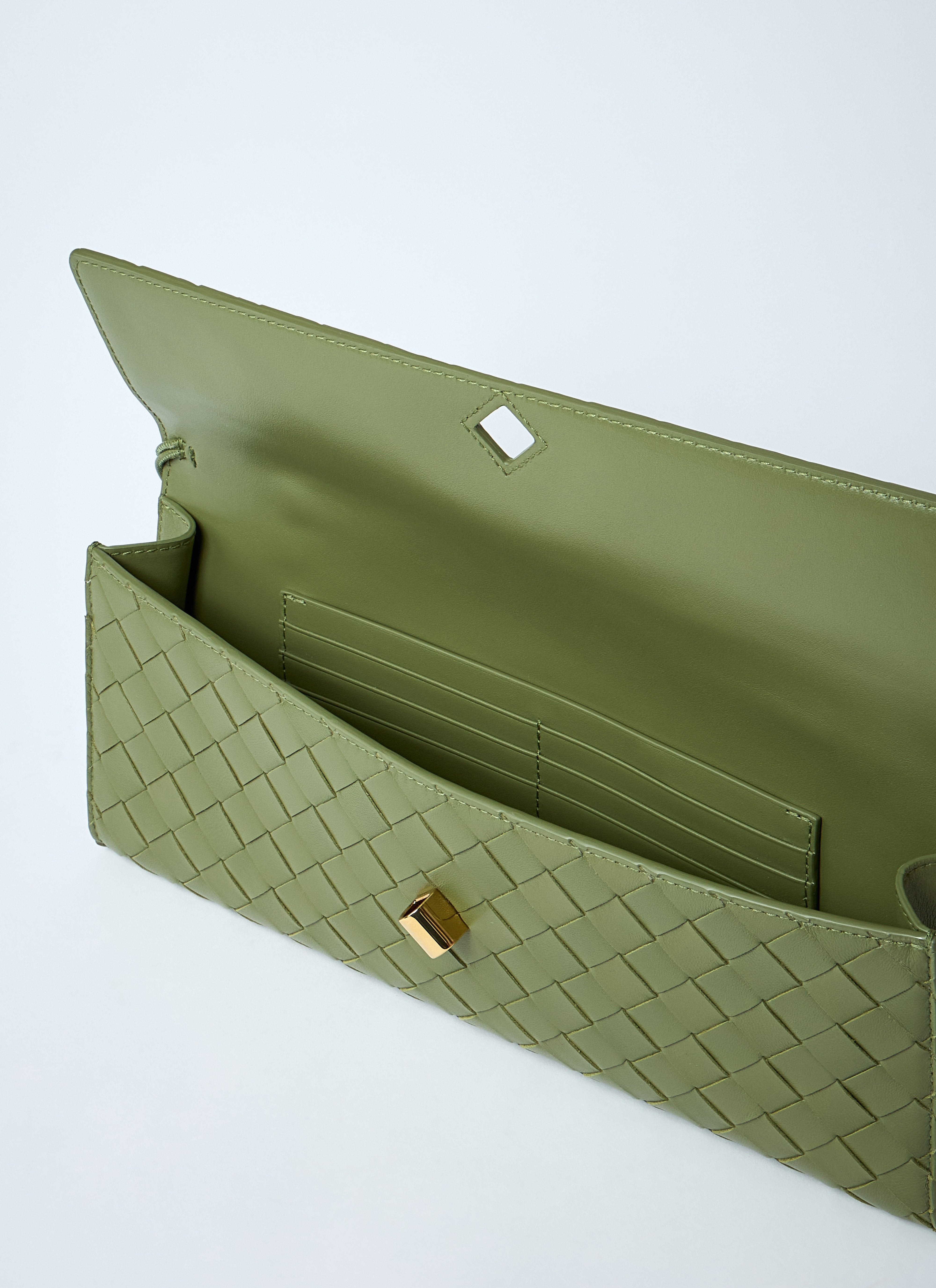 Bottega Veneta Women Long Andiamo Clutch - 5