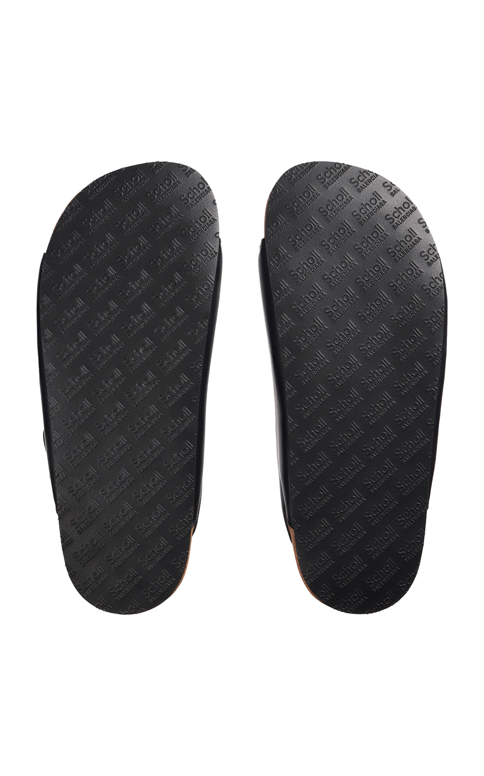 x Scholl Leather Sandals black - 6