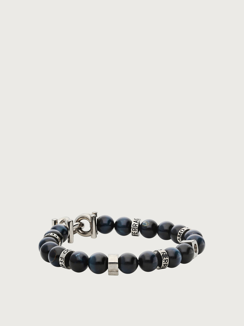 FERRAGAMO Elasticated bracelet with Gancini - size 17 outlook