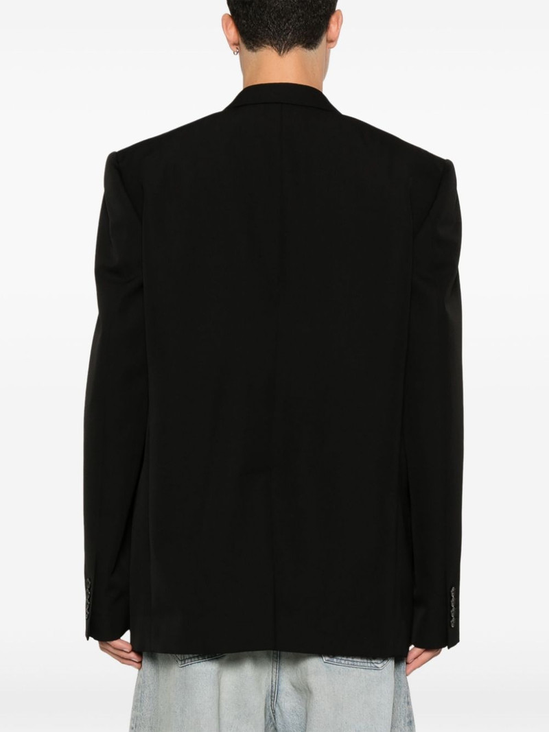single-breasted wool blazer 5
