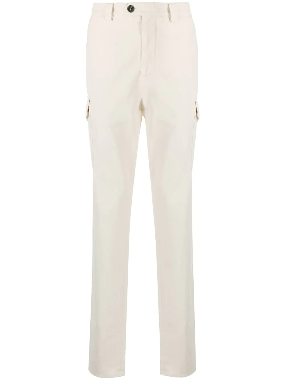 slim cargo trousers - 1