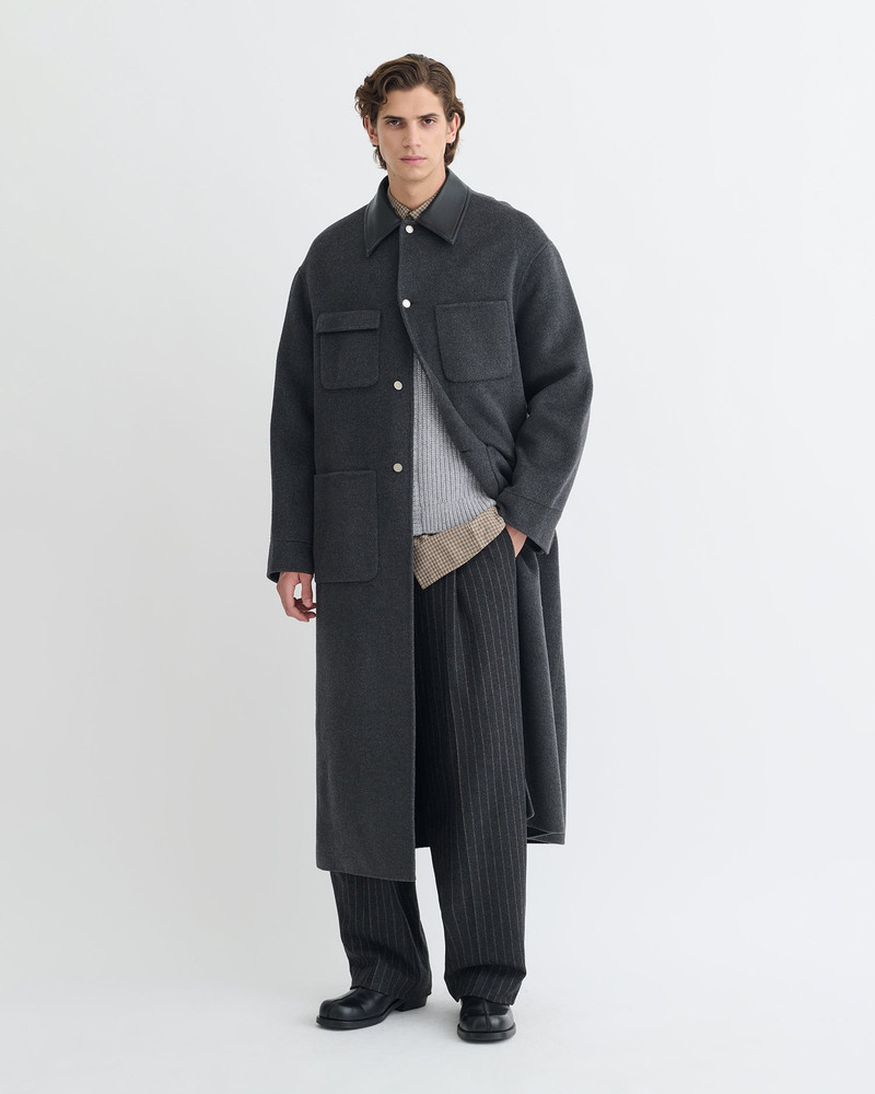 Double Wool Coat 1