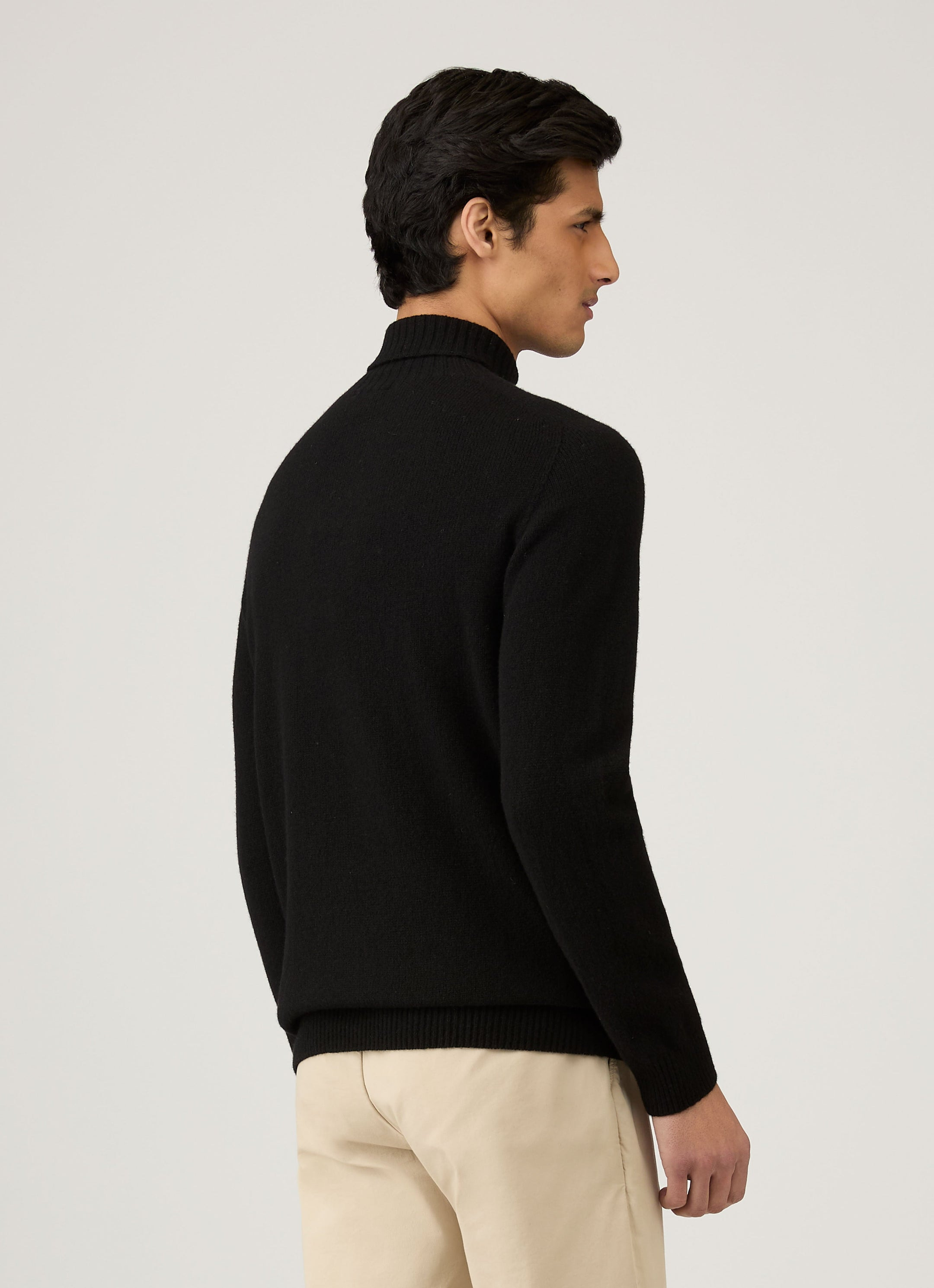 Lambswool Roll Neck - 5