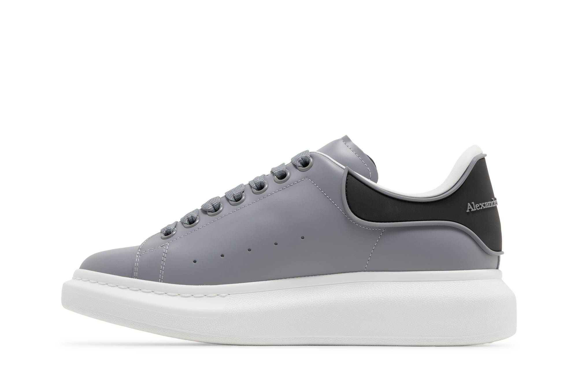 Alexander McQueen Oversized Sneaker 'Gun Grey' - 3