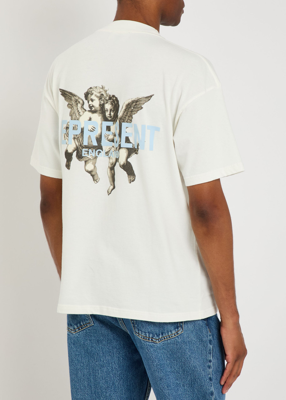 Represent Legacy Cherubs Logo Cotton T-shirt - 3