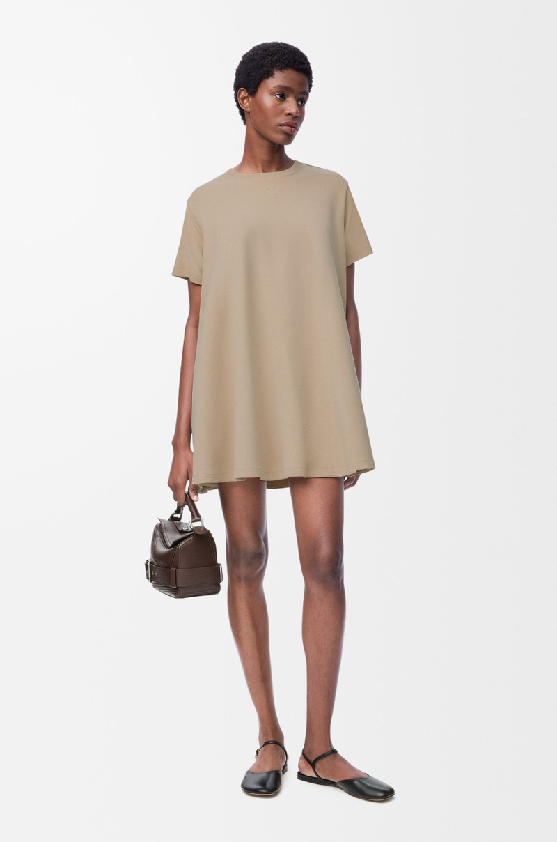 Loewe Trapeze dress in cotton blend outlook