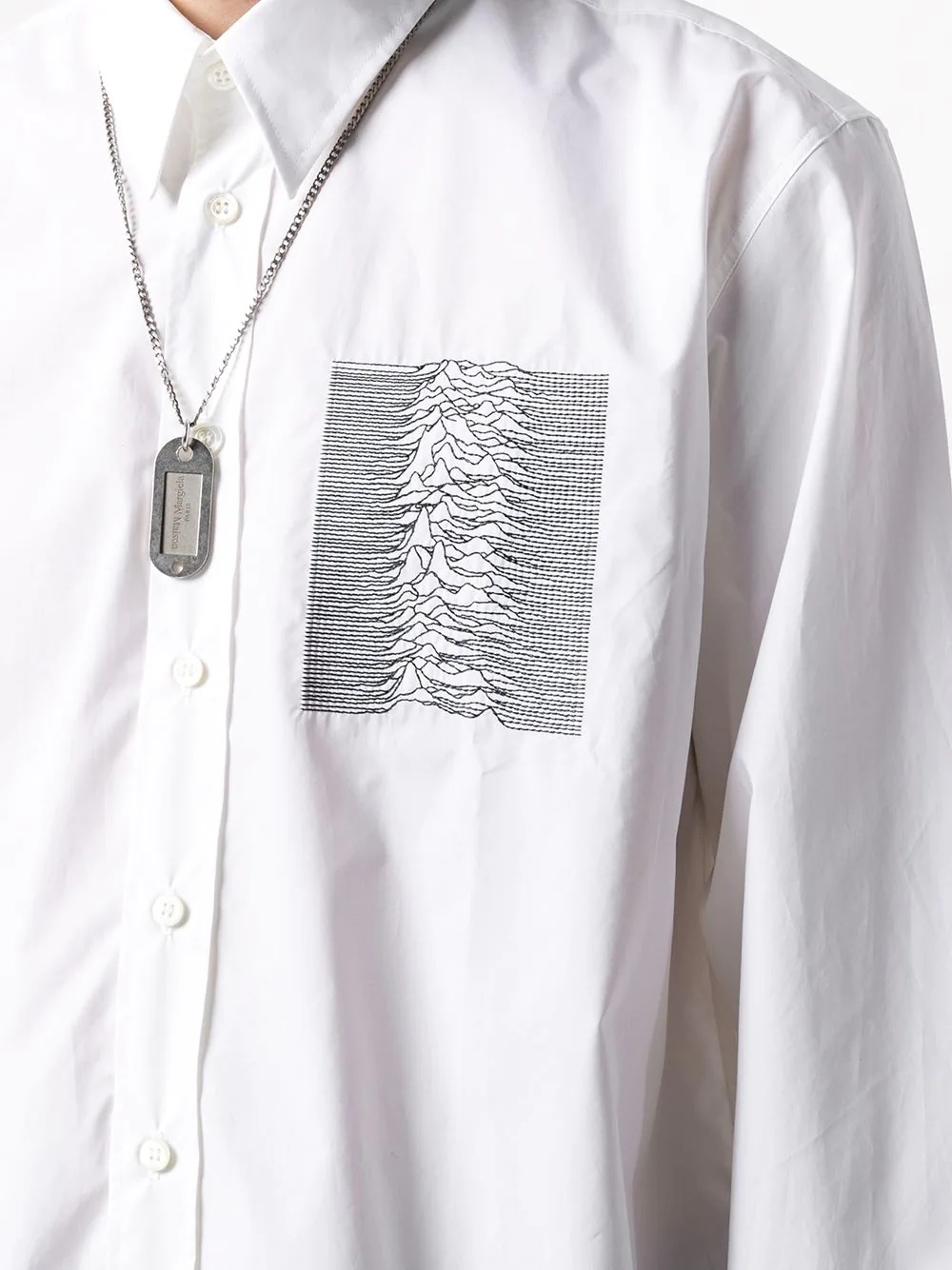 Joy Division embroidered shirt - 5