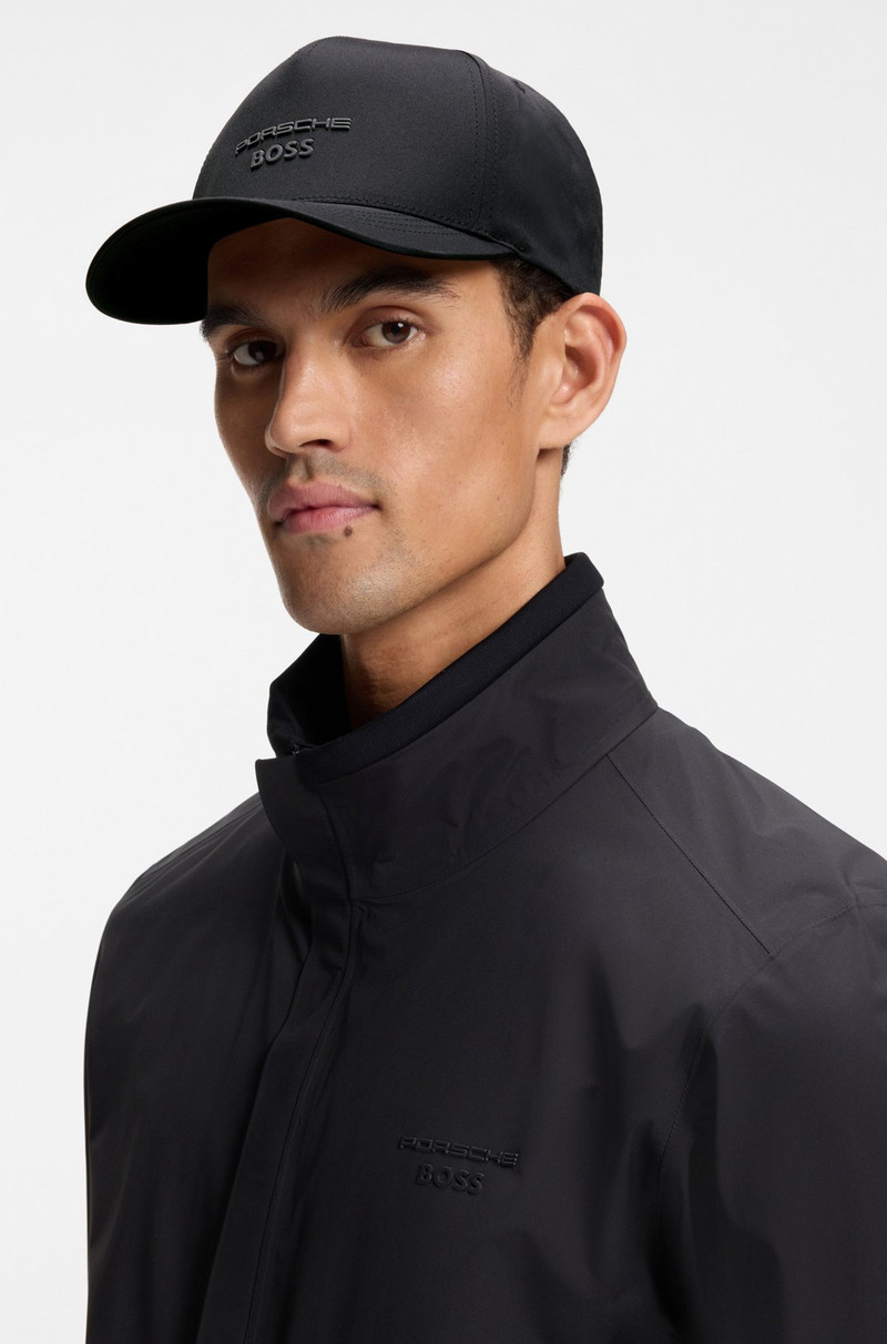 PORSCHE X BOSS TWILL CAP WITH LOGO DETAIL 4