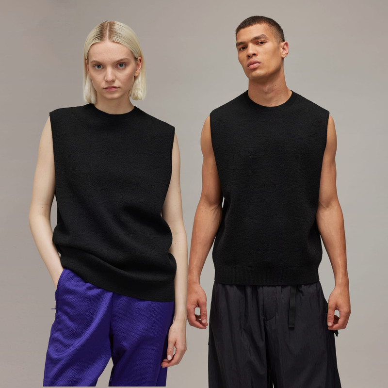 Y-3 3-Stripes Knit Vest 3