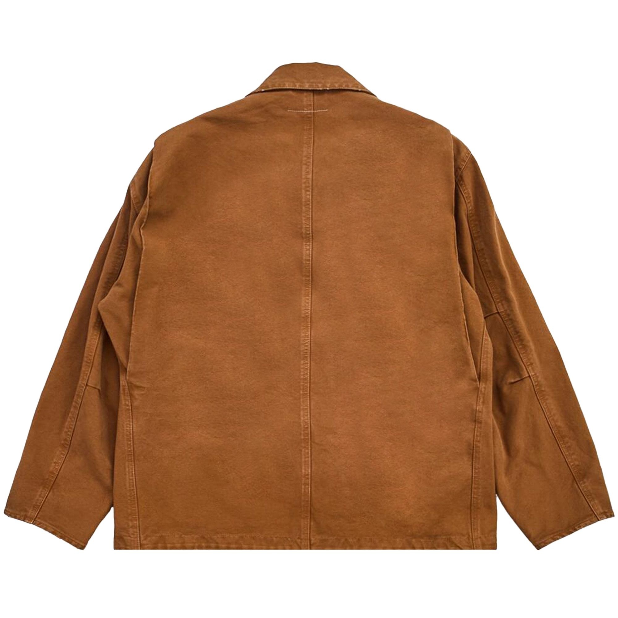 MM6 Maison Margiela Canvas Zip-Up Jacket 'Brown' - 2
