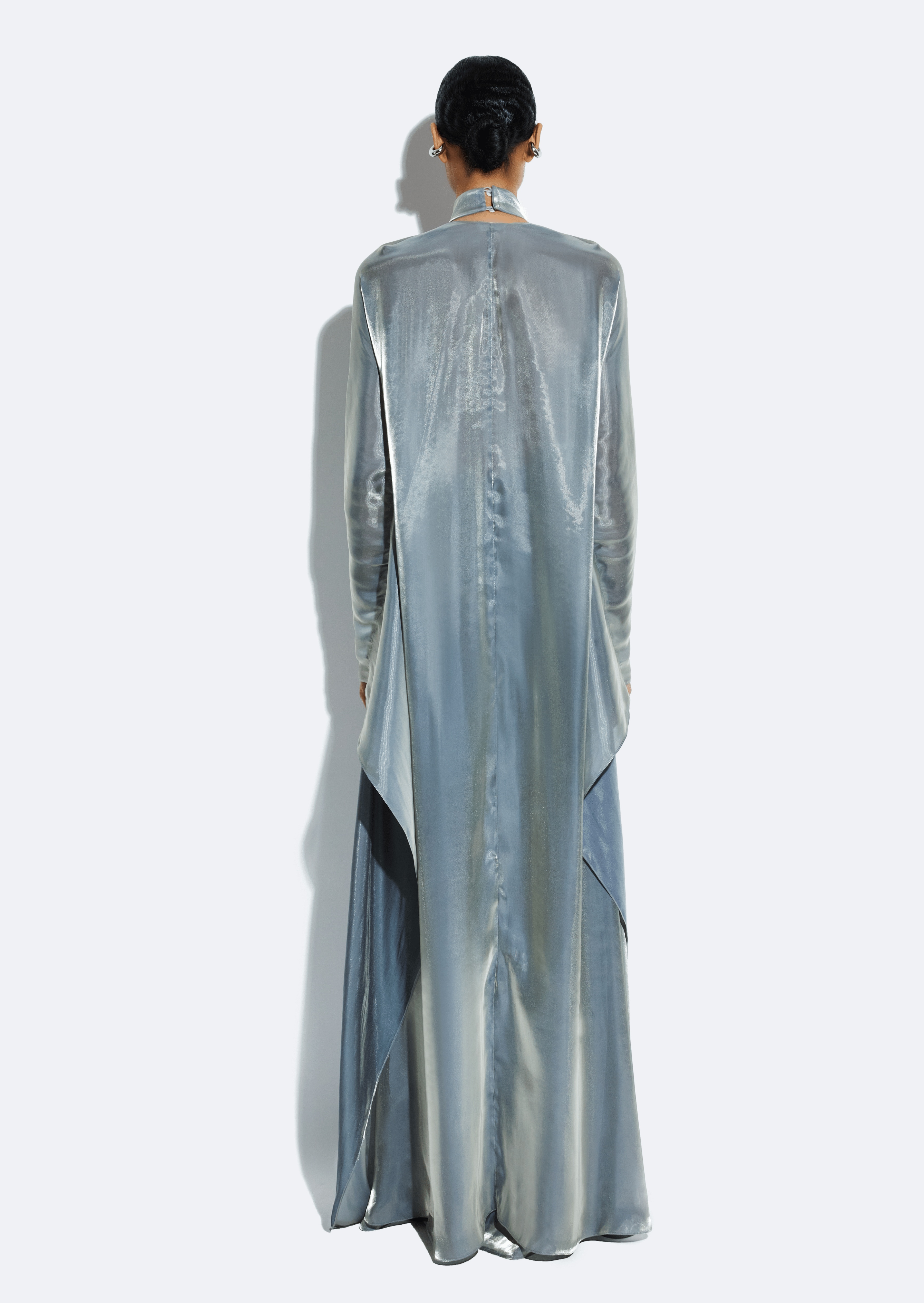 Metallic Organza Caftan - 4